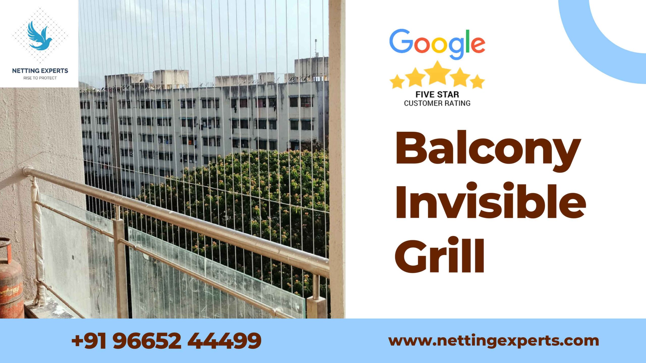 Balcony Invisible Grill